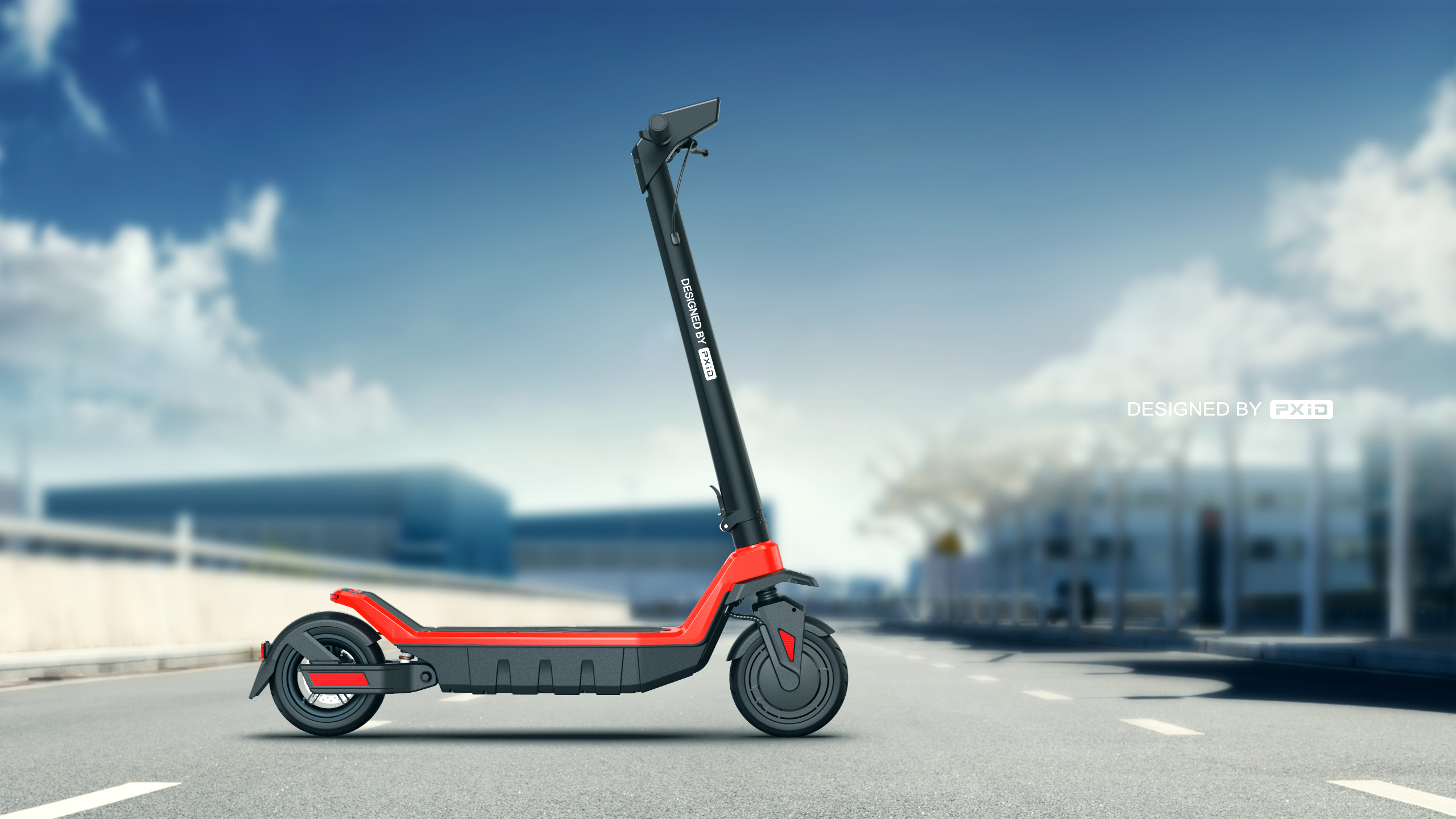 Electric scooter，Scooter design，Design of electric scooter，industrial design，Design of transportation tools，