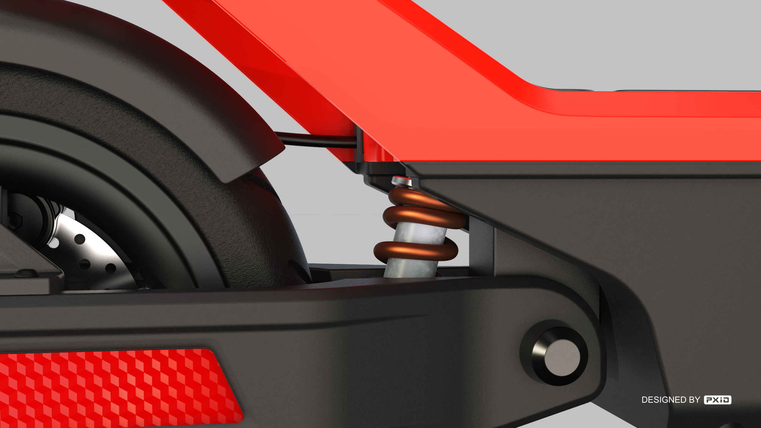 Electric scooter，Scooter design，Design of electric scooter，industrial design，Design of transportation tools，