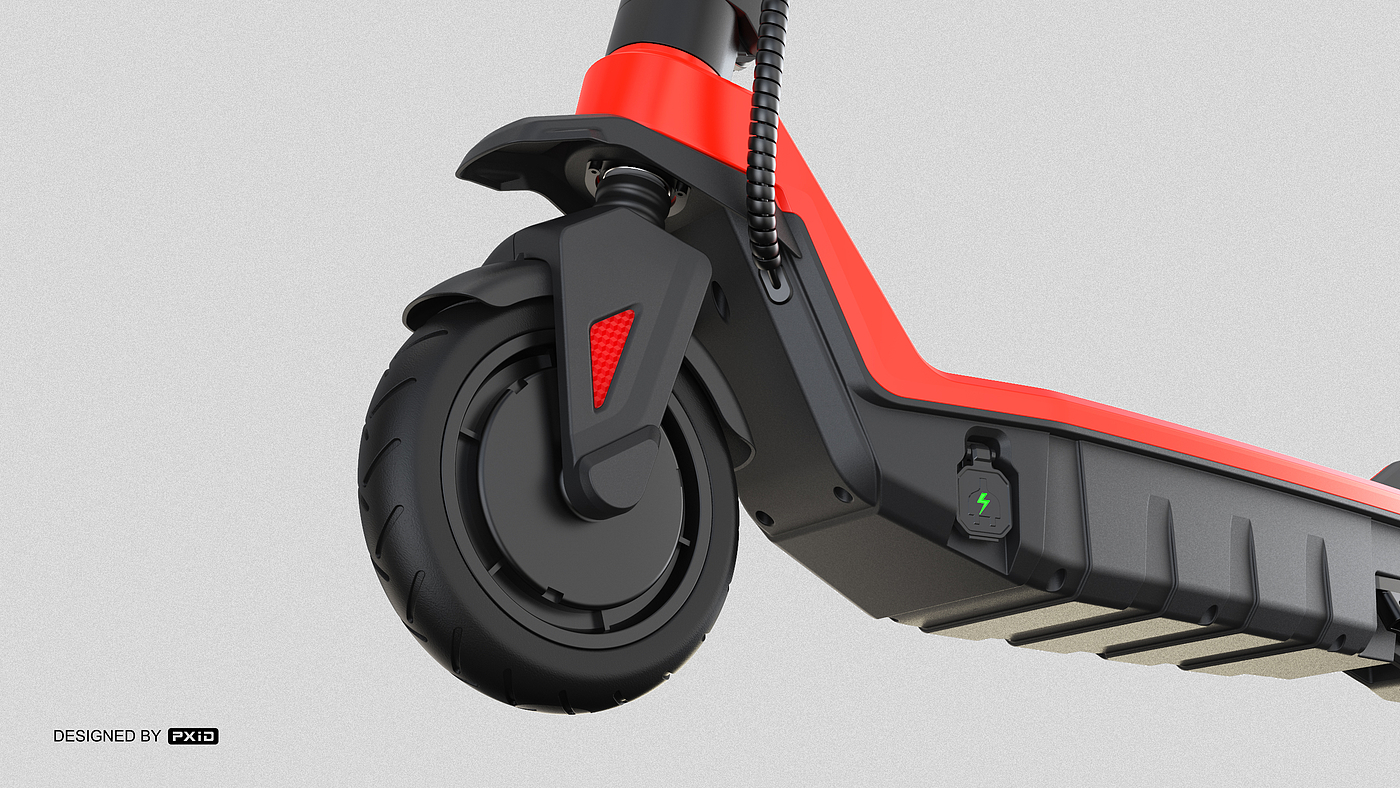 Electric scooter，Scooter design，Design of electric scooter，industrial design，Design of transportation tools，