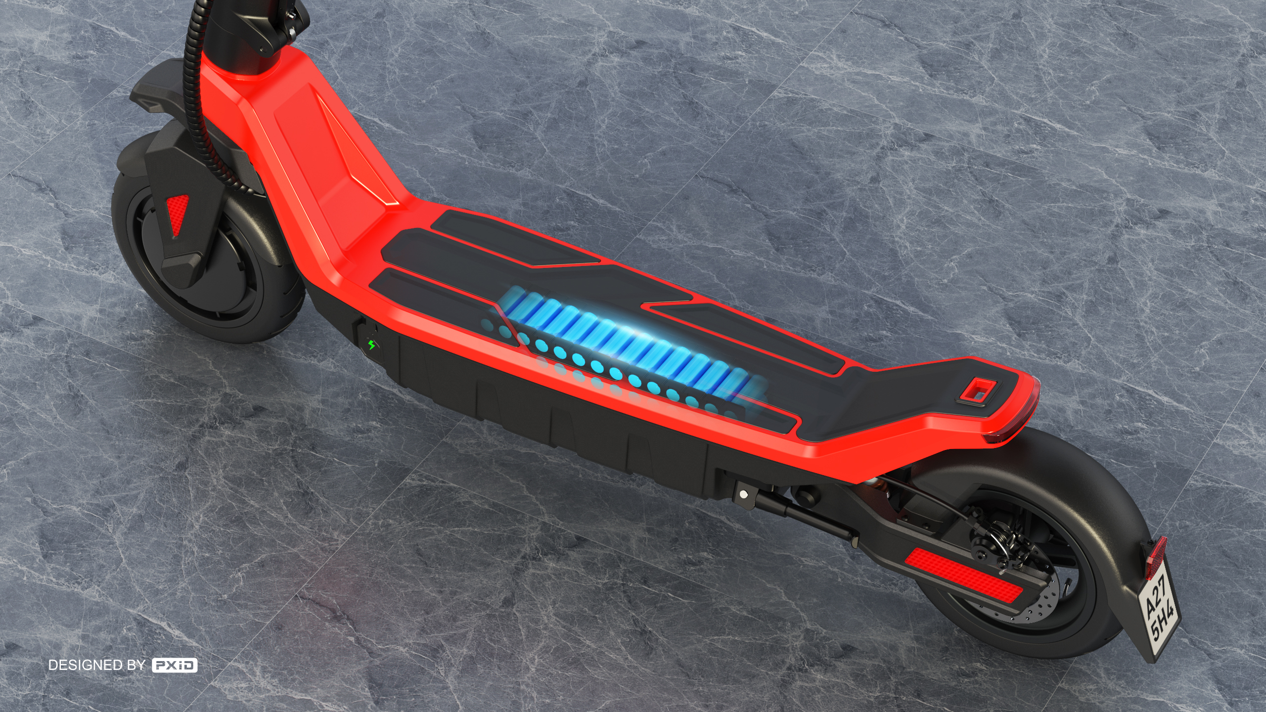 Electric scooter，Scooter design，Design of electric scooter，industrial design，Design of transportation tools，