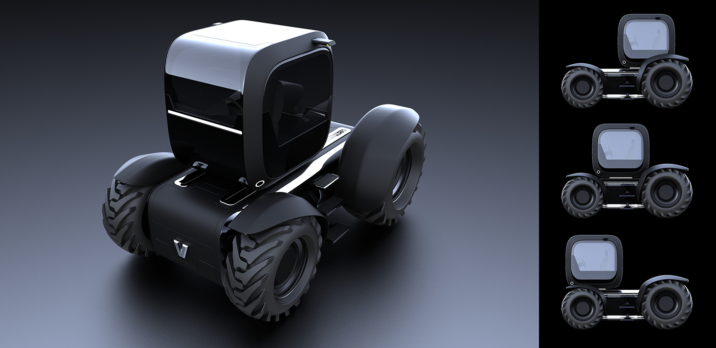 North tractor，Modern agricultural machinery design，Large type equipment，gorgeous，Valtra，Farm equipment，