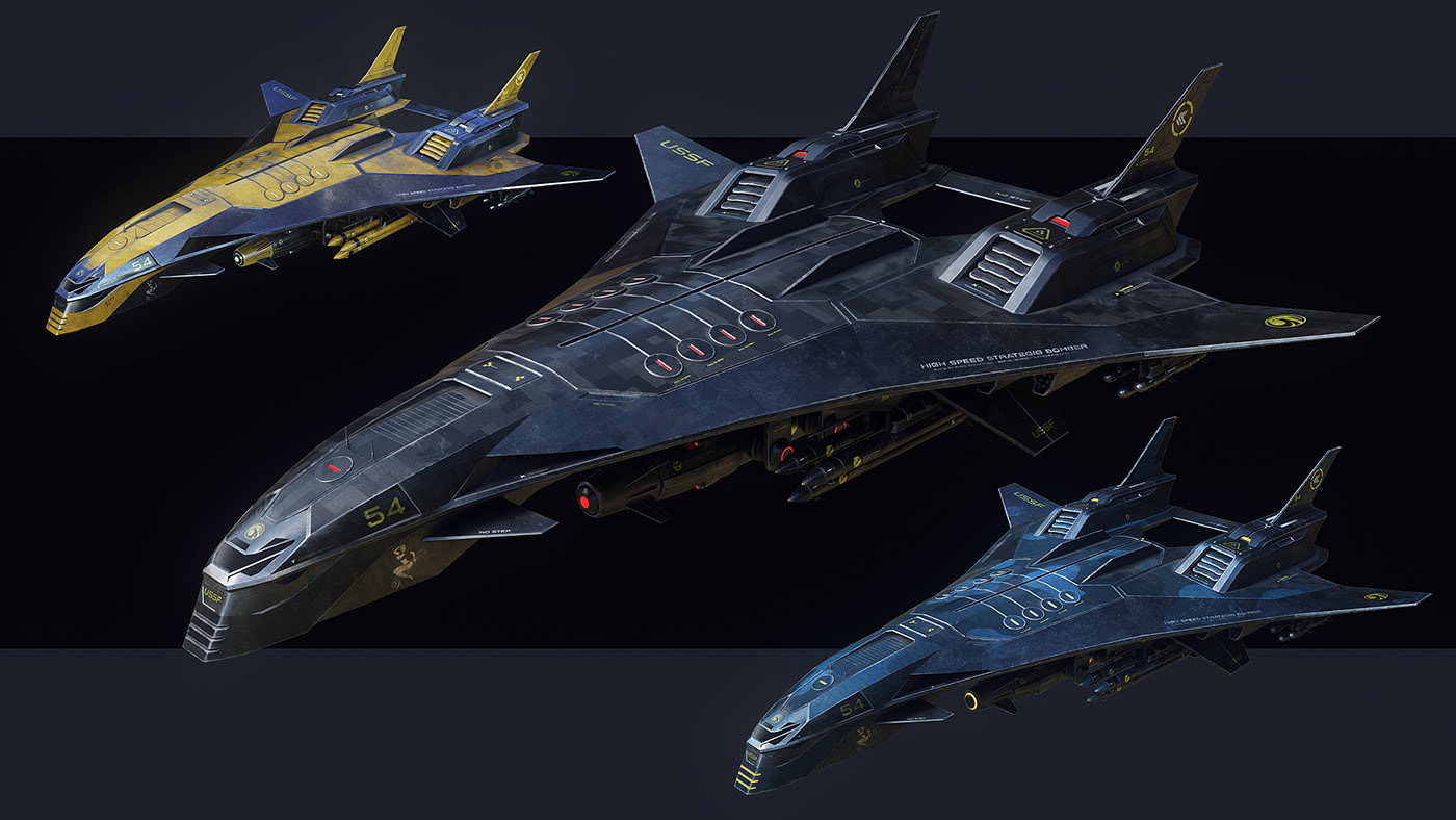 bomber，Concept map，Strategic type，B-54，bomber，