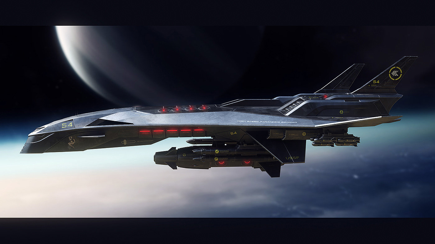 bomber，Concept map，Strategic type，B-54，bomber，