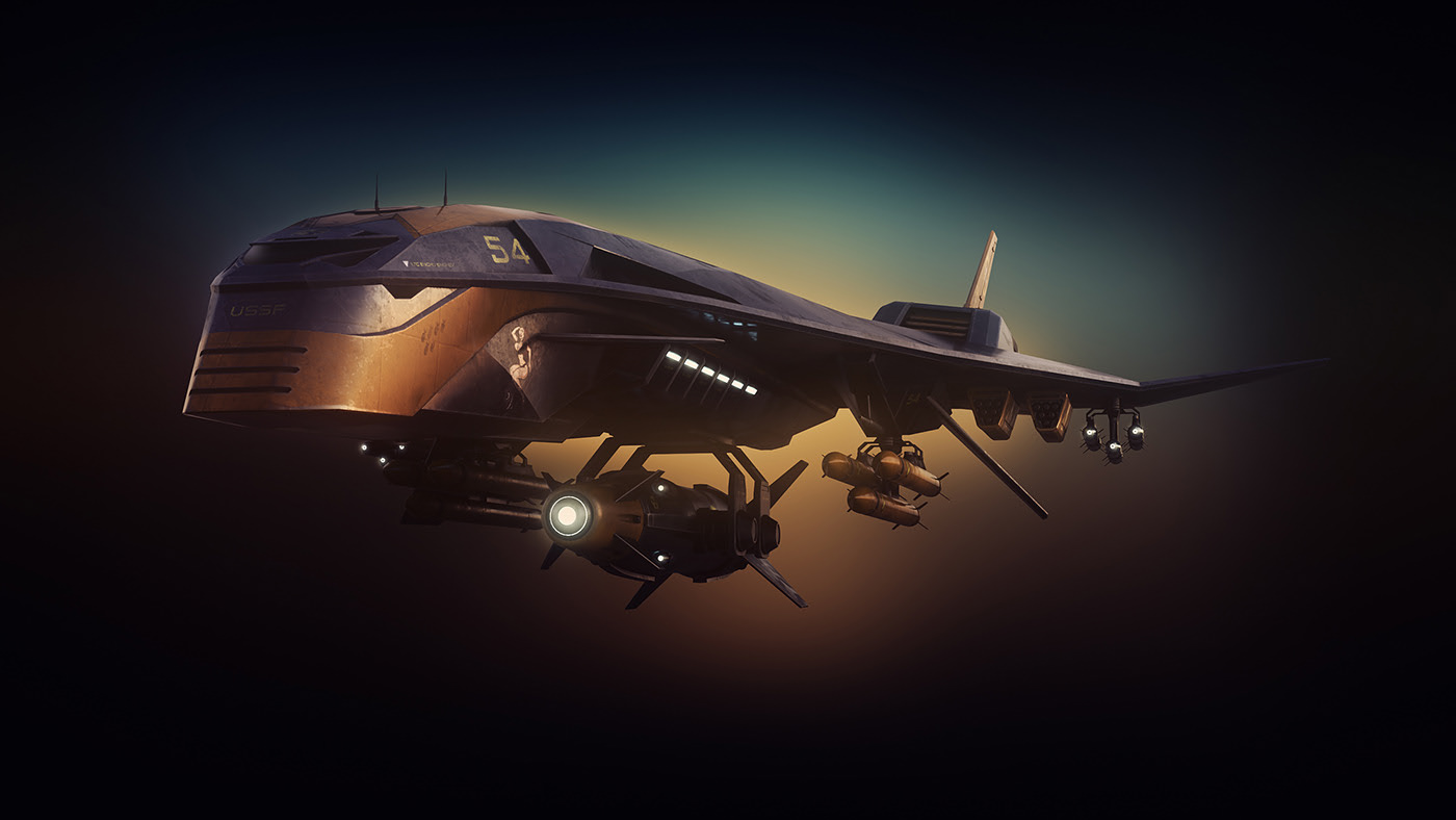 bomber，Concept map，Strategic type，B-54，bomber，