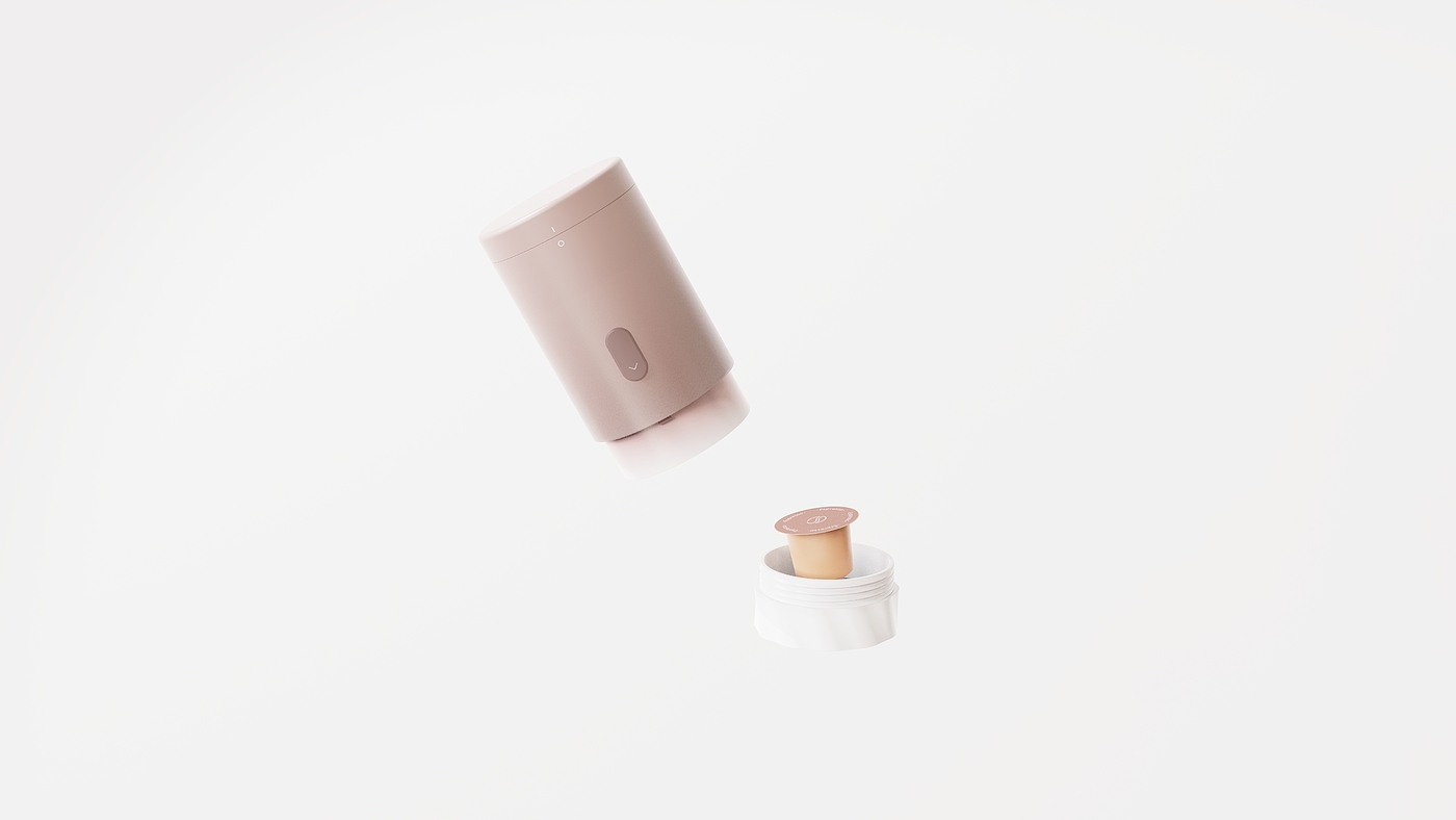 product design，industrial design，sample reels，Keyshot rendering，Coffee machine，