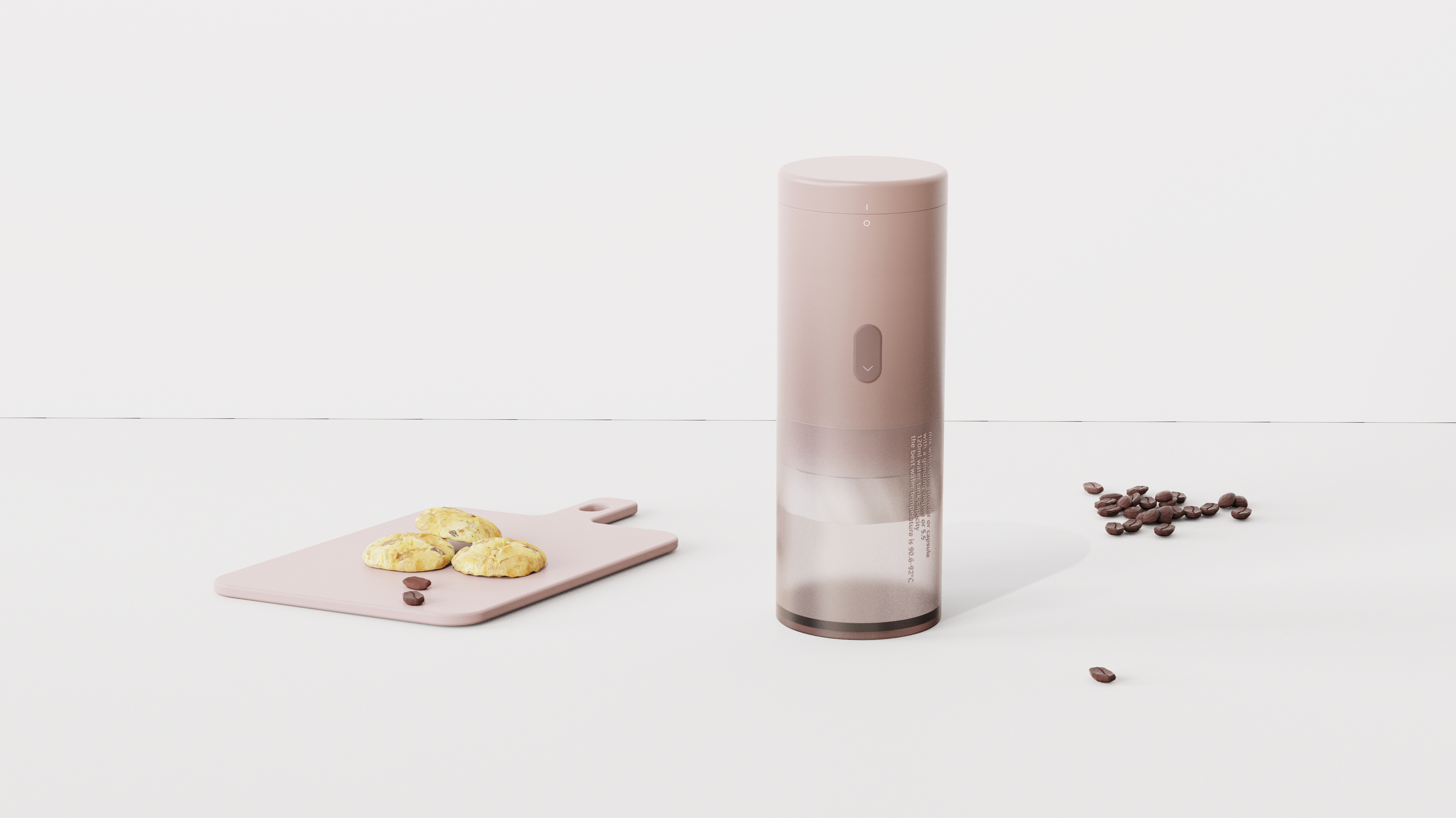 product design，industrial design，sample reels，Keyshot rendering，Coffee machine，