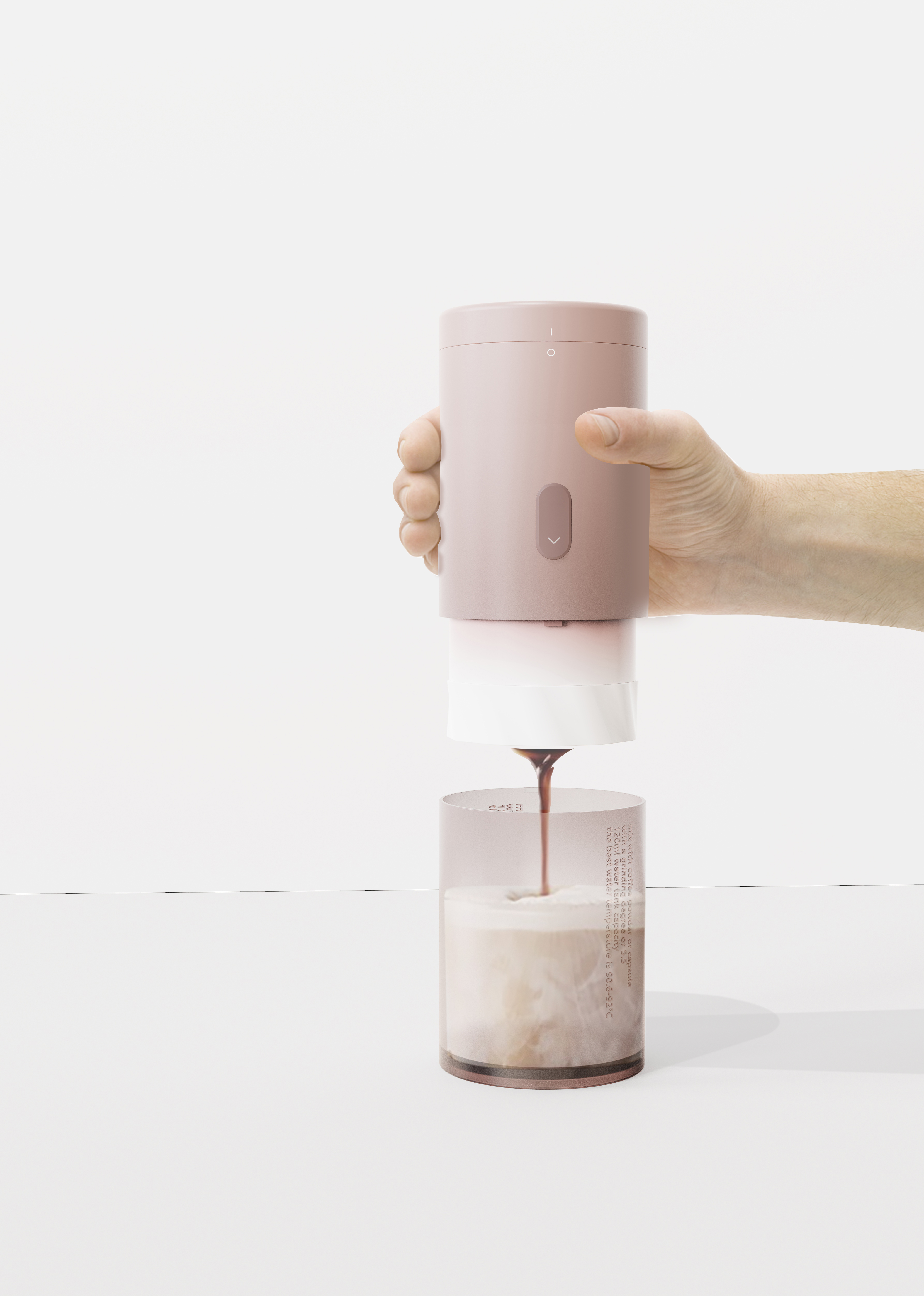 product design，industrial design，sample reels，Keyshot rendering，Coffee machine，