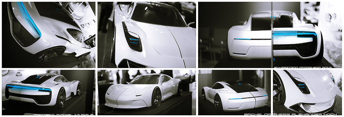 Porsche 95x，Automobile design，conceptual design，dissertation，