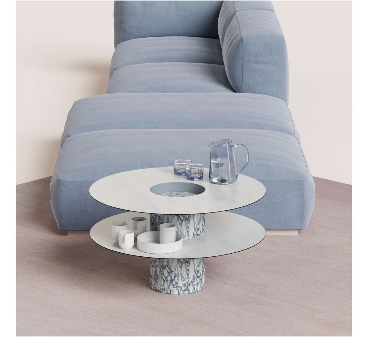 Totem table，Side table，Coffee table，Receive，bookshelf，