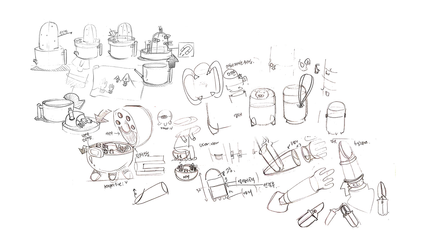 Children's gardening tools，octo ，spacecraft，inspiration，