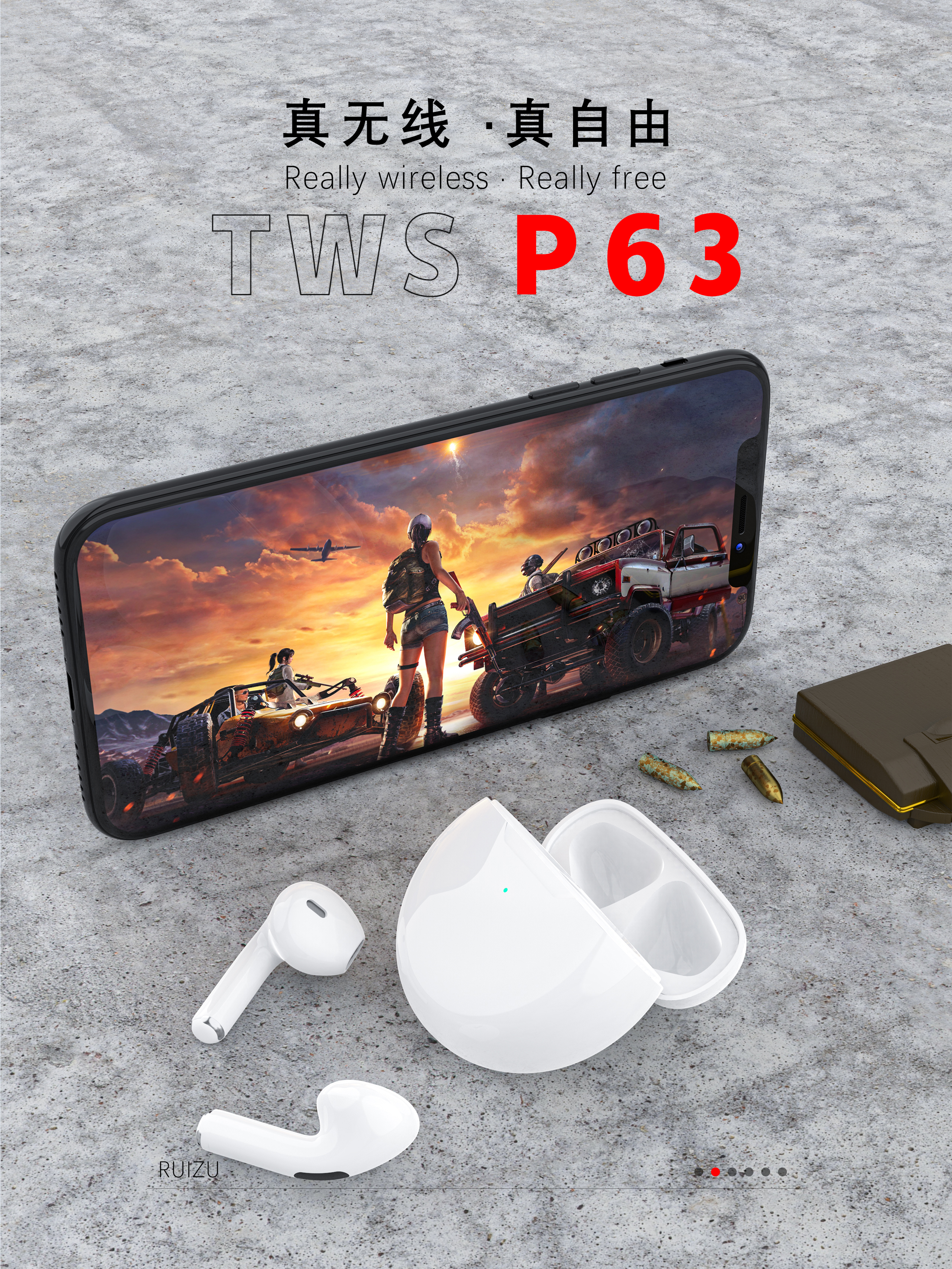 Render，Wireless Bluetooth，