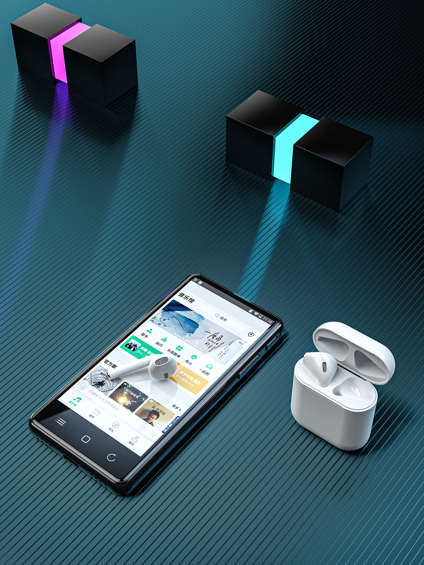 Render，Wireless Bluetooth，