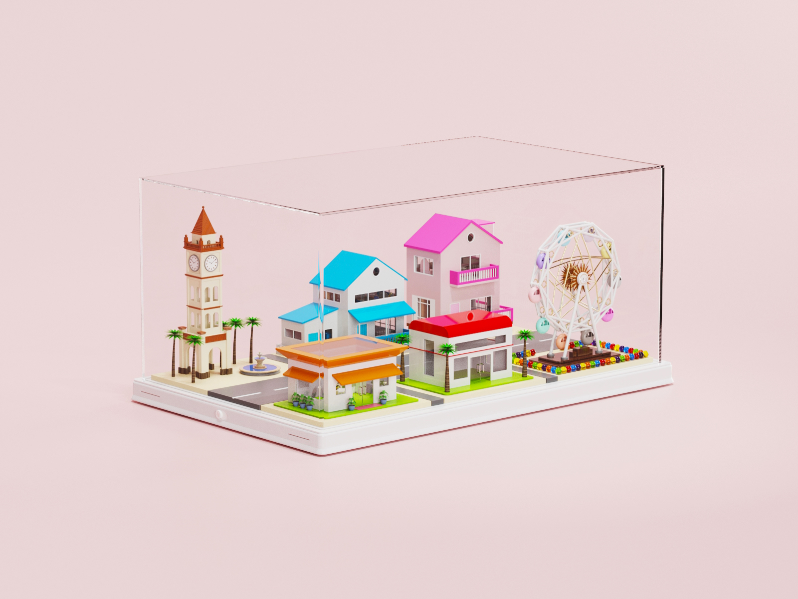 town，modularization，Toys，sinzyuan，
