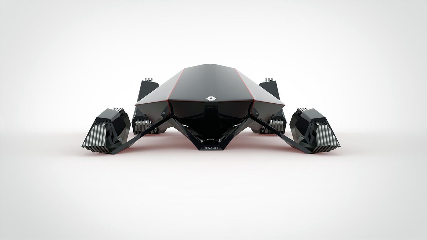 Automobile design，conceptual design，Renault crilex，Driverless car，