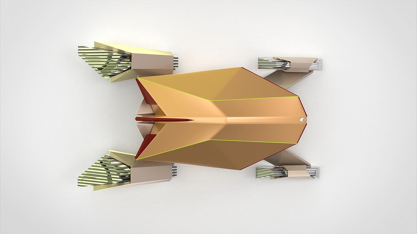 Automobile design，conceptual design，Renault crilex，Driverless car，