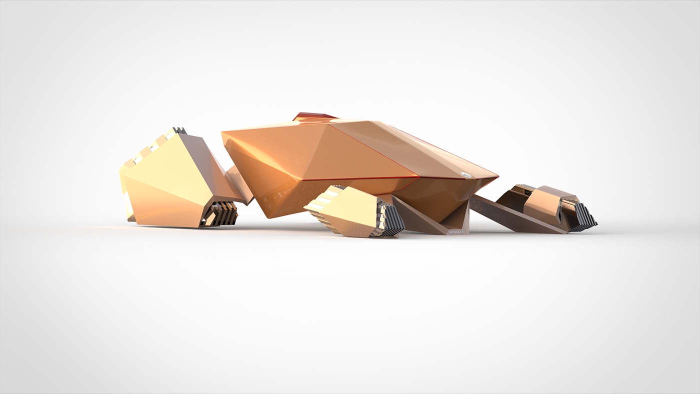 Automobile design，conceptual design，Renault crilex，Driverless car，