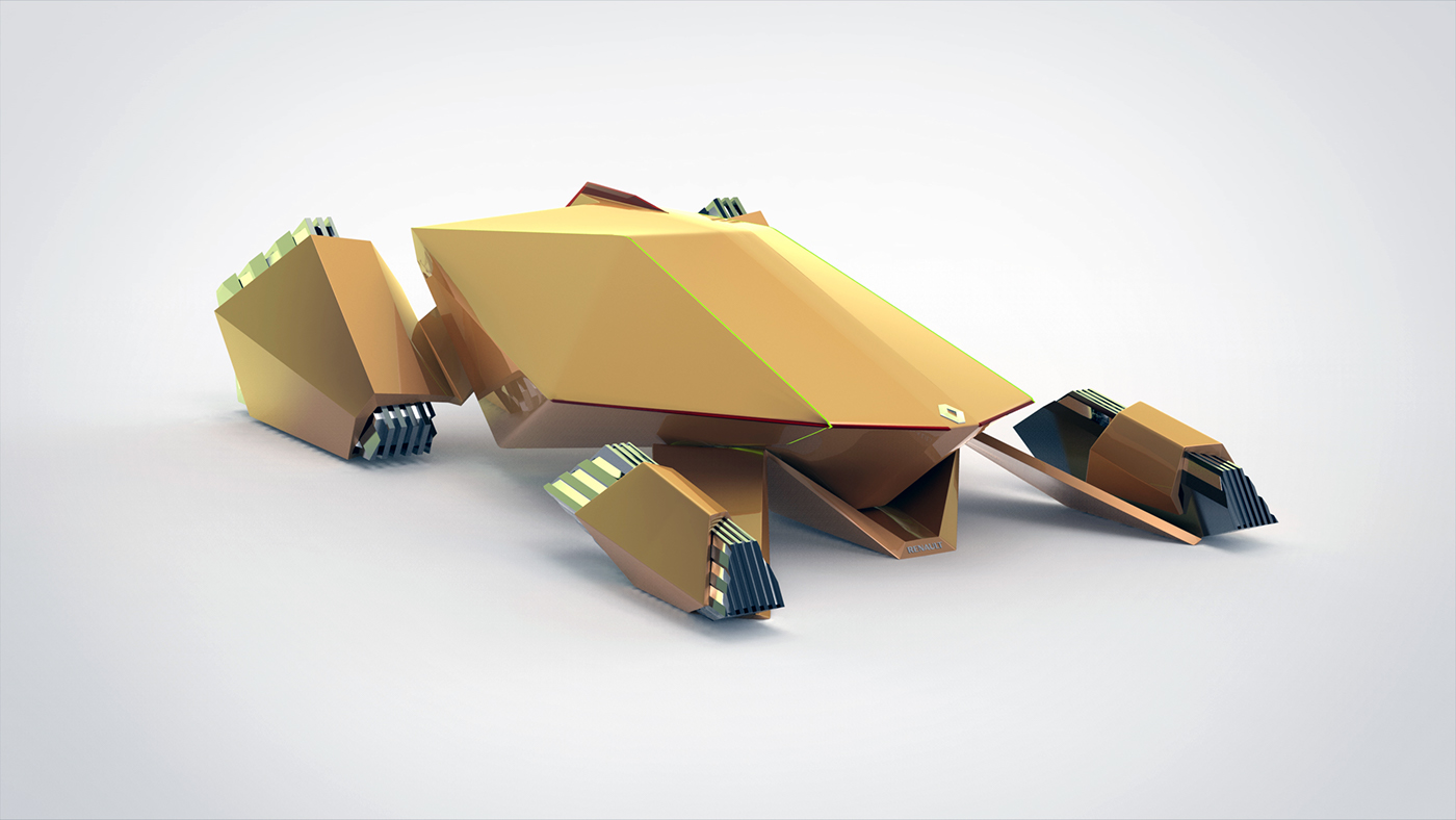 Automobile design，conceptual design，Renault crilex，Driverless car，