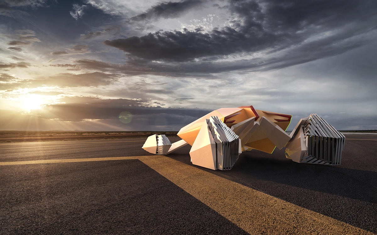 Automobile design，conceptual design，Renault crilex，Driverless car，