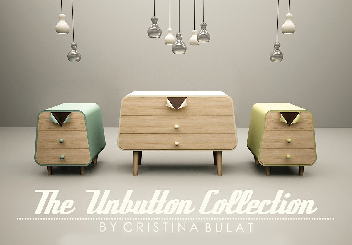 Table，bedside cupboard，collar，gentleman，furniture design ，