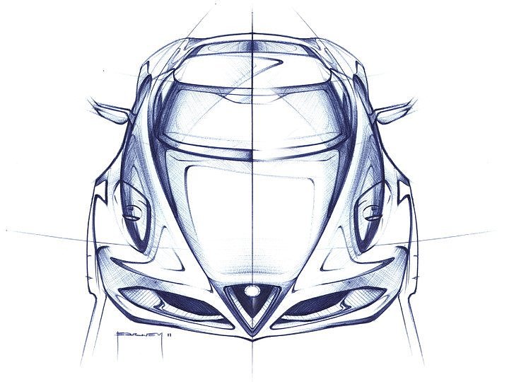 Automobile design，Hand drawn sketch，design sketch，
