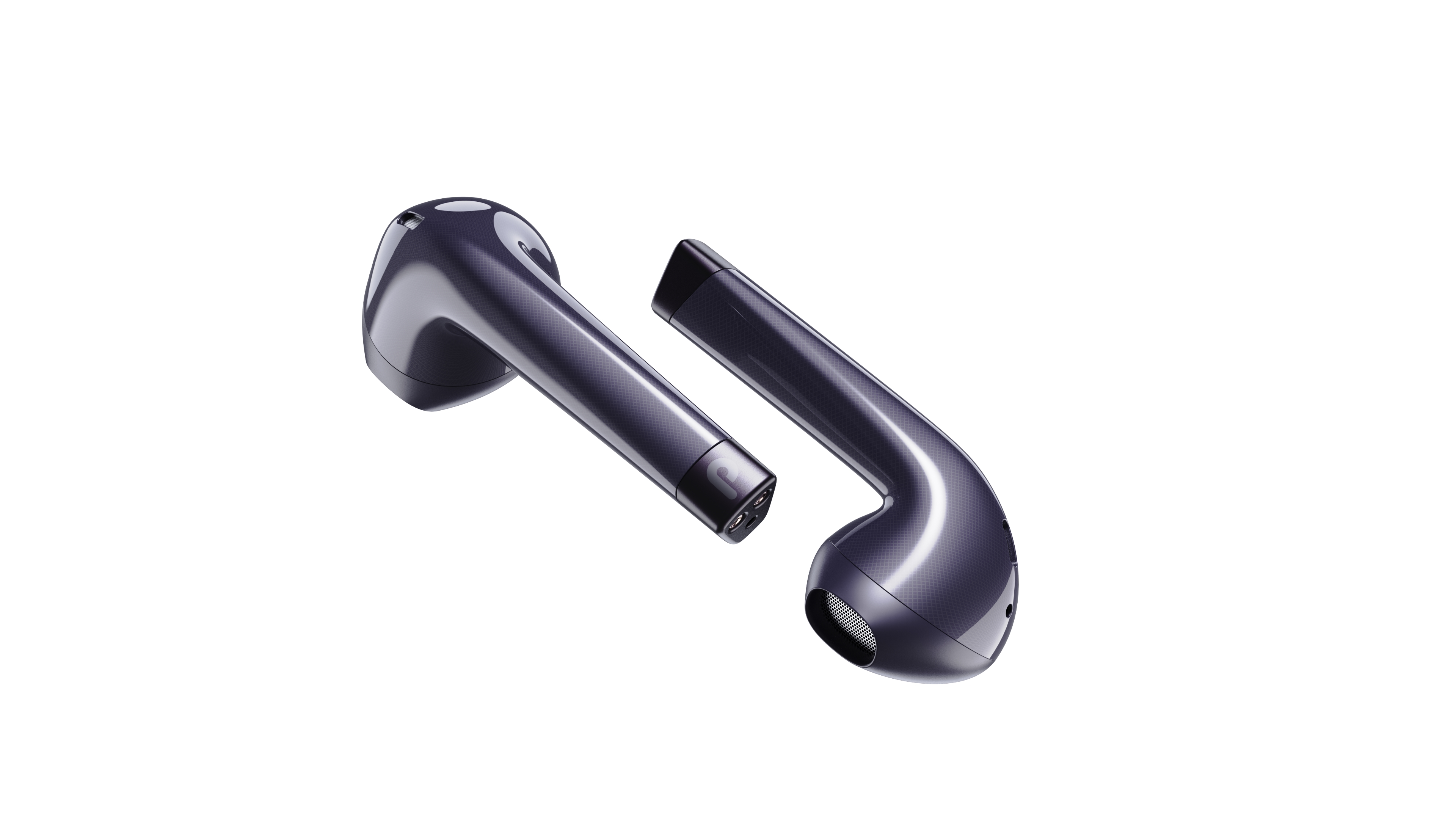 tws，Bluetooth headset design，Headphone rendering，