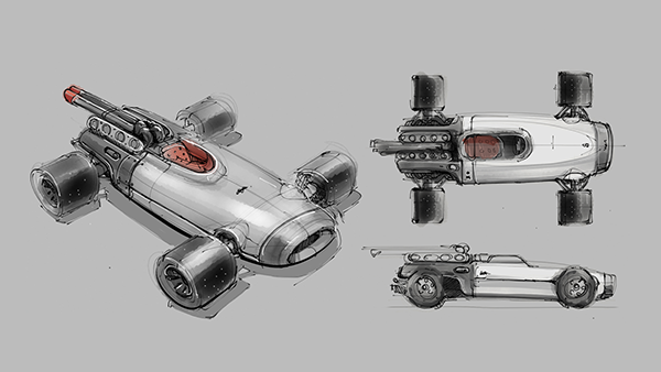 Racing design，Works of the last century，Retro regression，