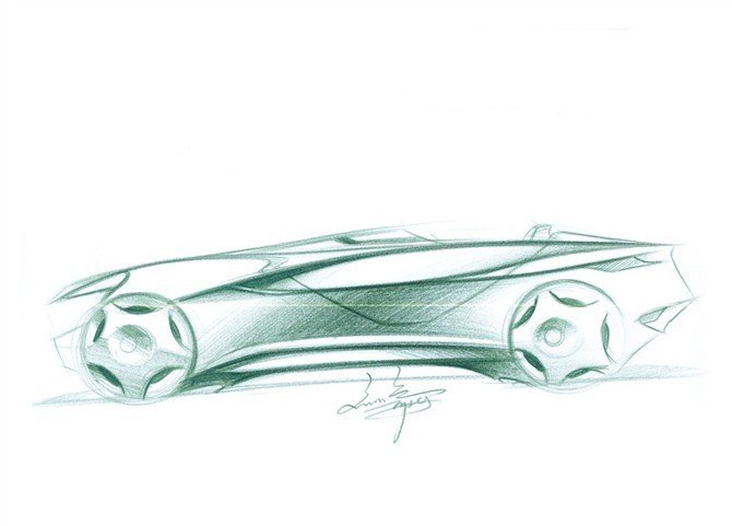 Automobile design，Hand drawn sketch，design sketch，