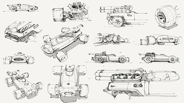 Racing design，Works of the last century，Retro regression，