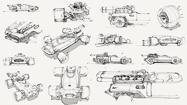 Racing design，Works of the last century，Retro regression，
