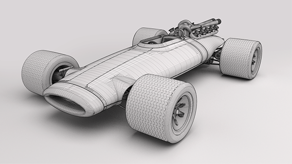 Racing design，Works of the last century，Retro regression，