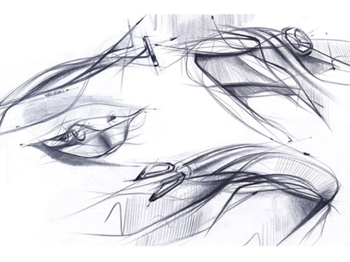 Automobile design，Hand drawn sketch，design sketch，
