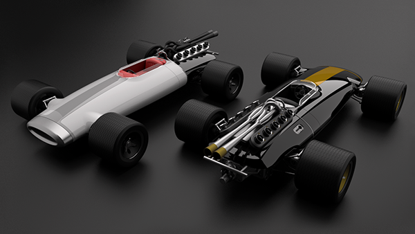 Racing design，Works of the last century，Retro regression，