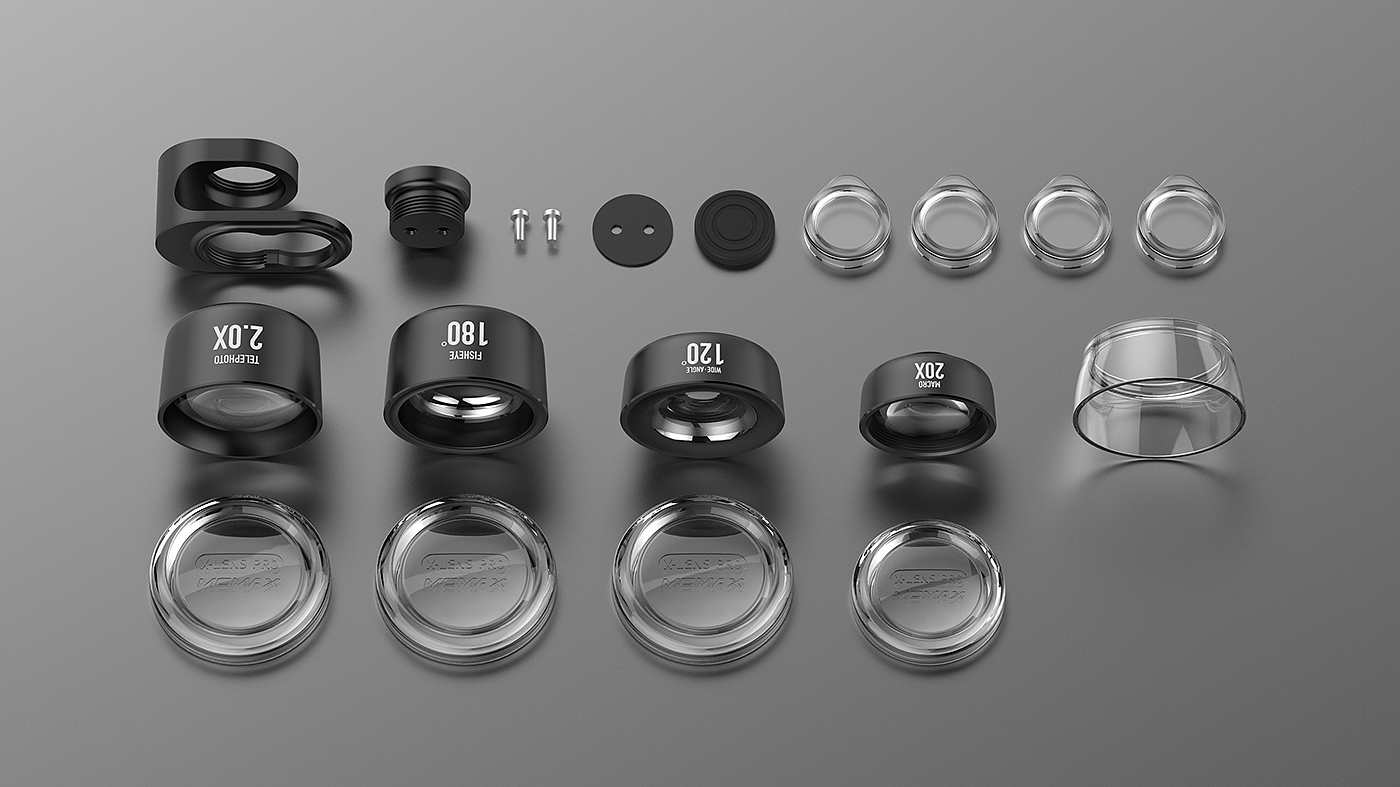 Apple accessories，Smartphone peripheral，Artifact，Multiple zoom lens，Fisheye lens，