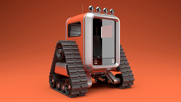 Snow crawler，Works of interest to designers，Snow tools，Funny style，