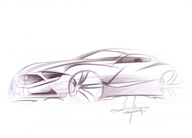 Automobile design，Hand drawn sketch，design sketch，
