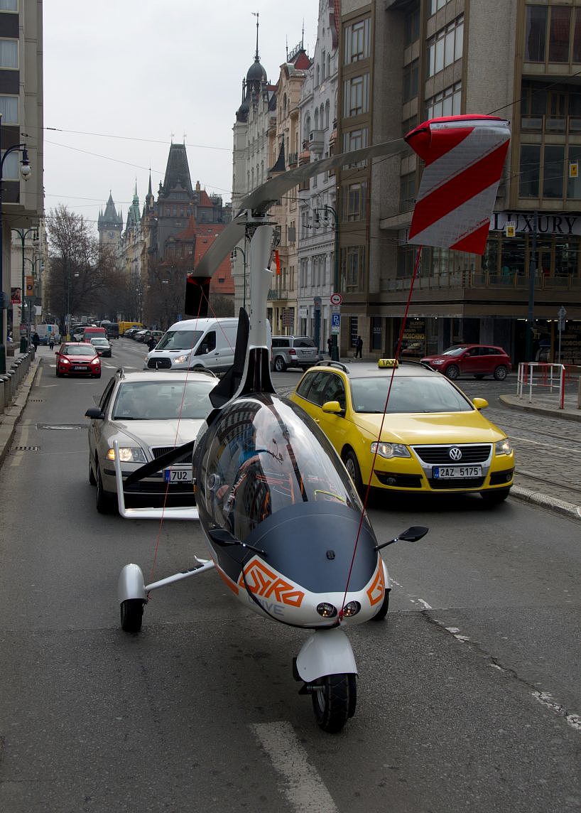 gyrodrive，概念设计，世界第一，飞行，汽车，