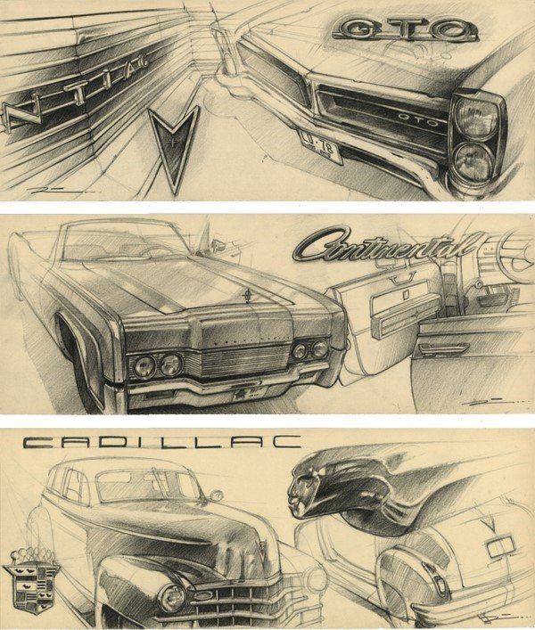 Automobile design，Hand drawn sketch，design sketch，