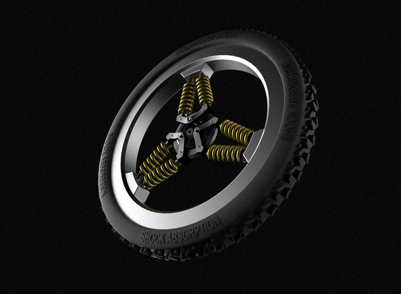 the republic of korea，Shock absorber，yellow，rugged，performance，