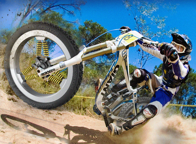 the republic of korea，Shock absorber，yellow，rugged，performance，