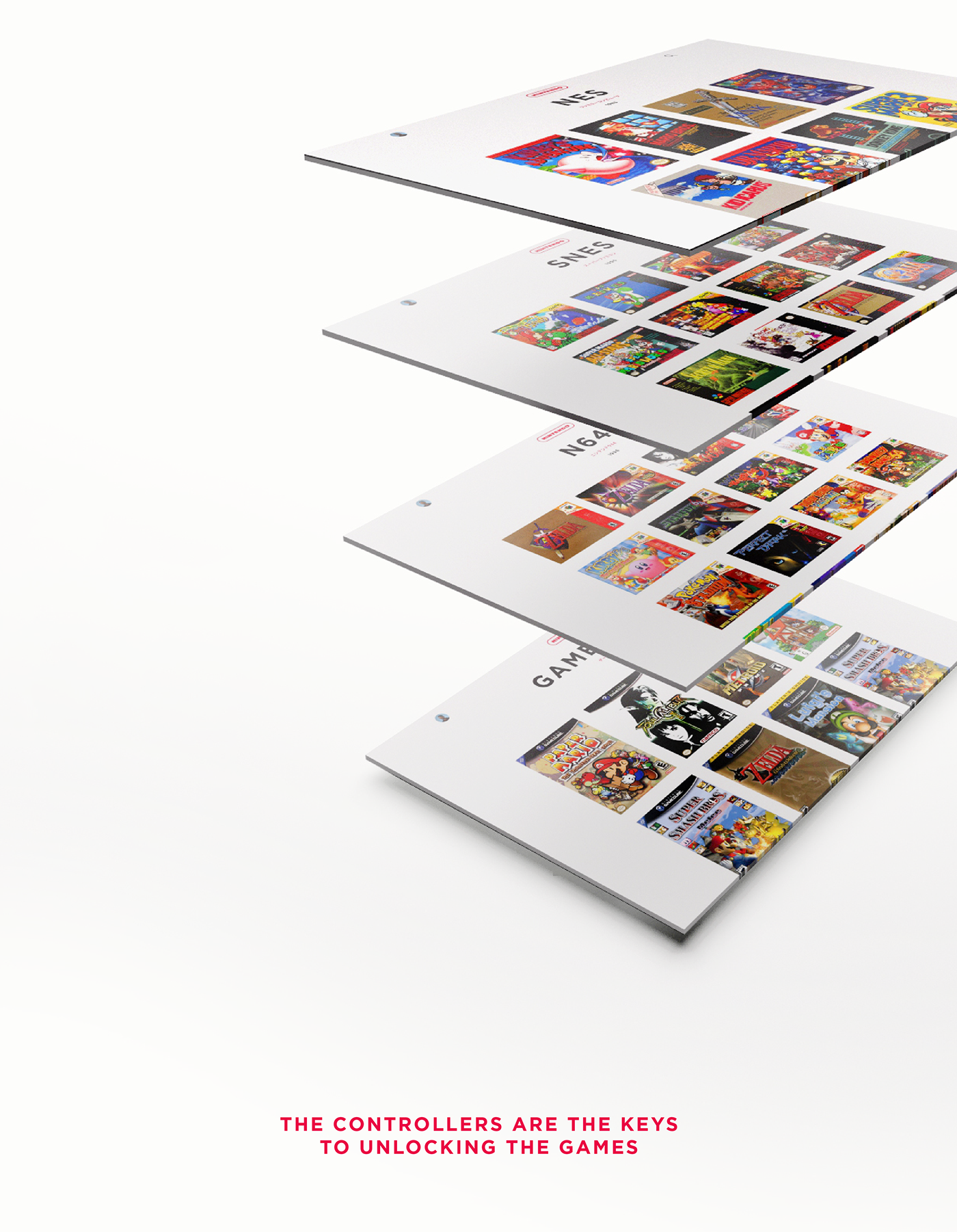 Nintendo，legend，sporting facilities，Game handle，packing design，