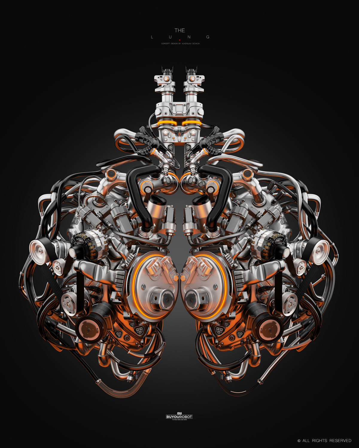 LUNGS，Music packaging，graphic design ，3D design，