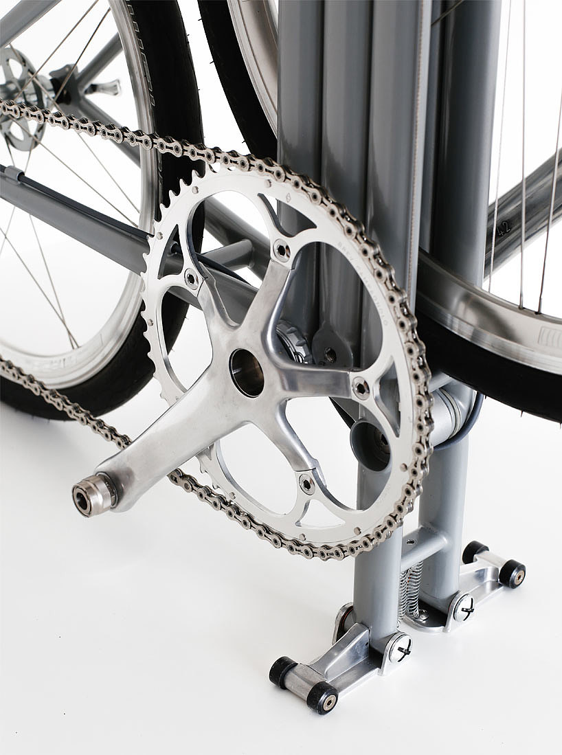whippet，自行车，折叠，经典，受欢迎，银白色，
