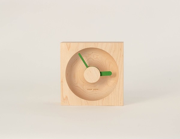 American walnut ，hard，White maple，alarm clock，Geometric line，