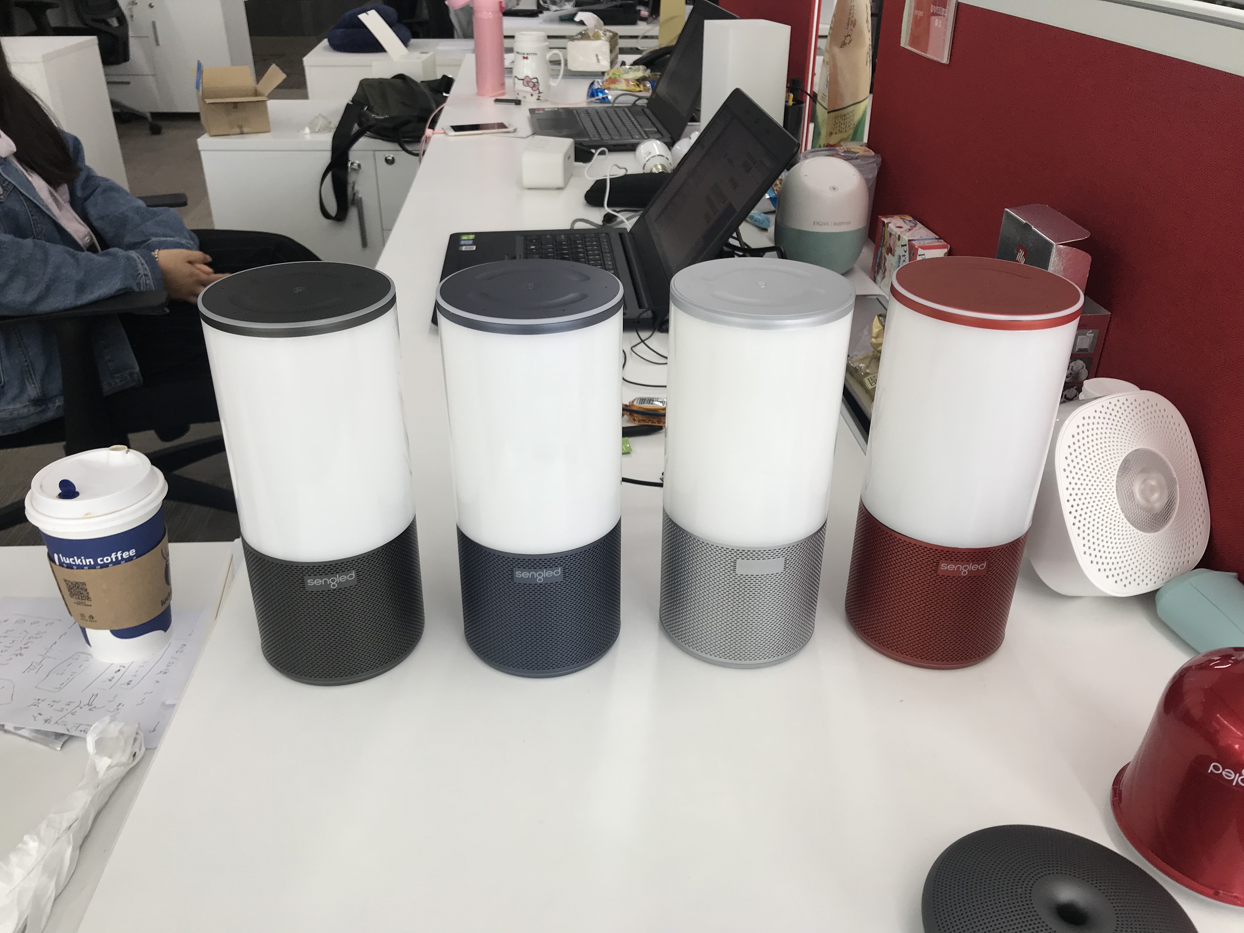 Intelligent speaker lamp，DuerOS，Zhiguang Cup - Product cross-border Achievement Award (2020)，