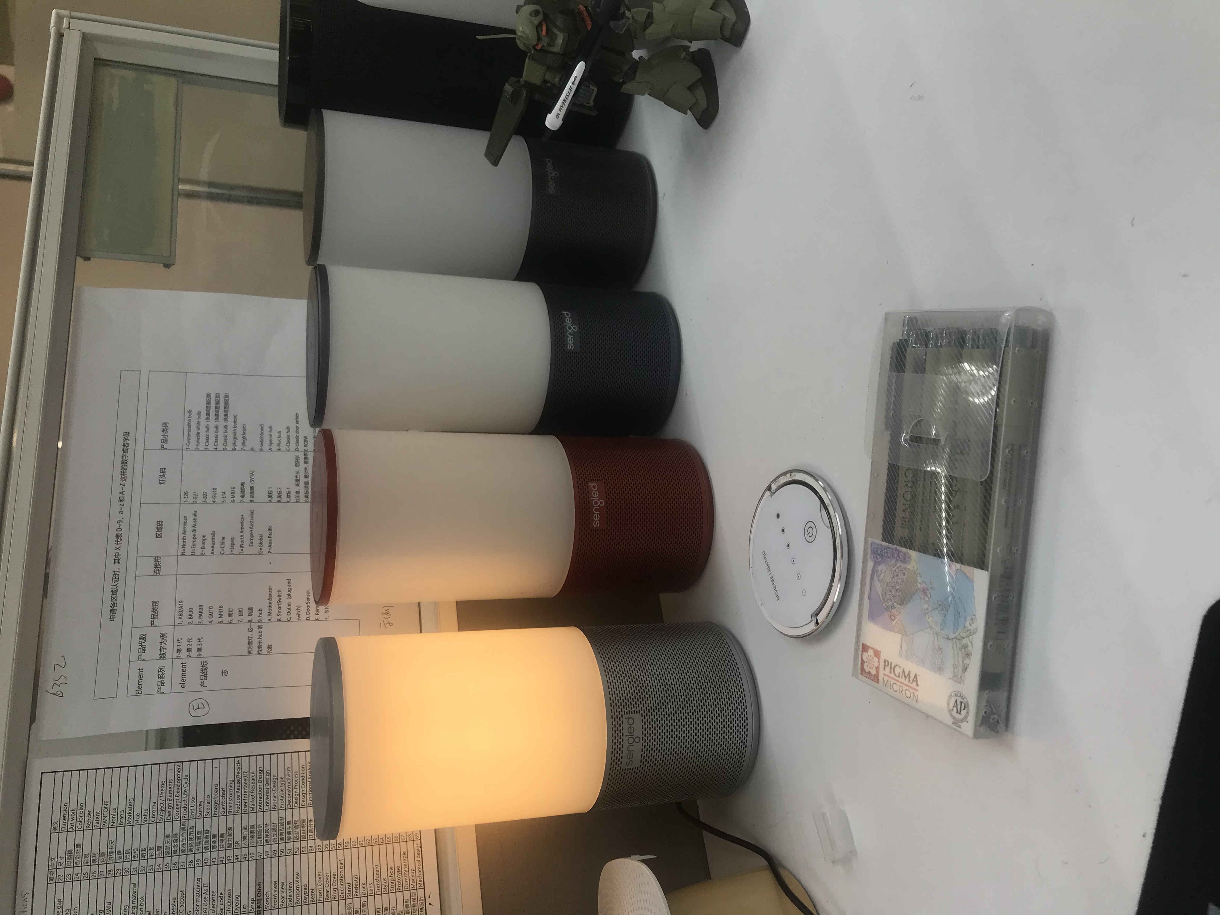 Intelligent speaker lamp，DuerOS，Zhiguang Cup - Product cross-border Achievement Award (2020)，