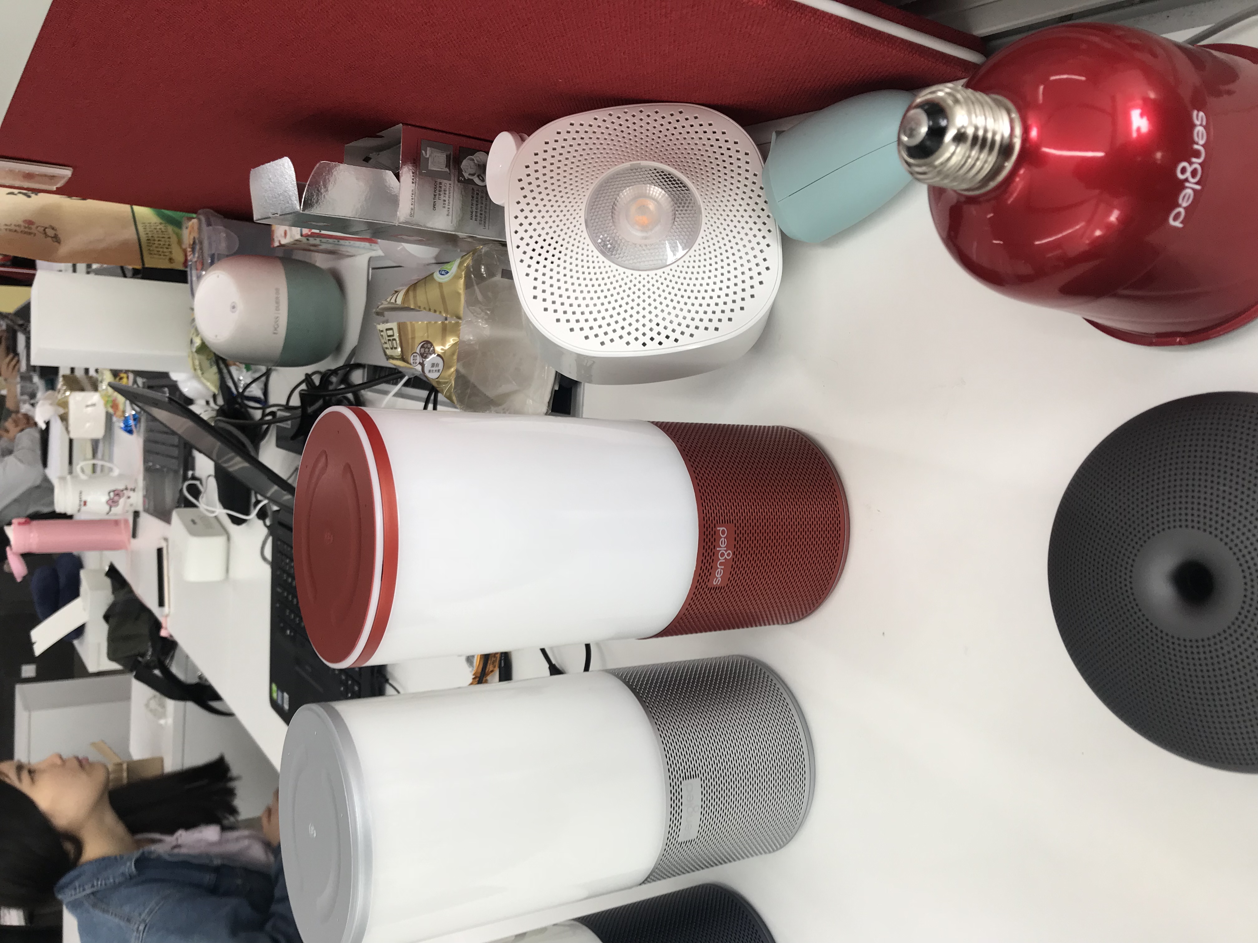 Intelligent speaker lamp，DuerOS，Zhiguang Cup - Product cross-border Achievement Award (2020)，