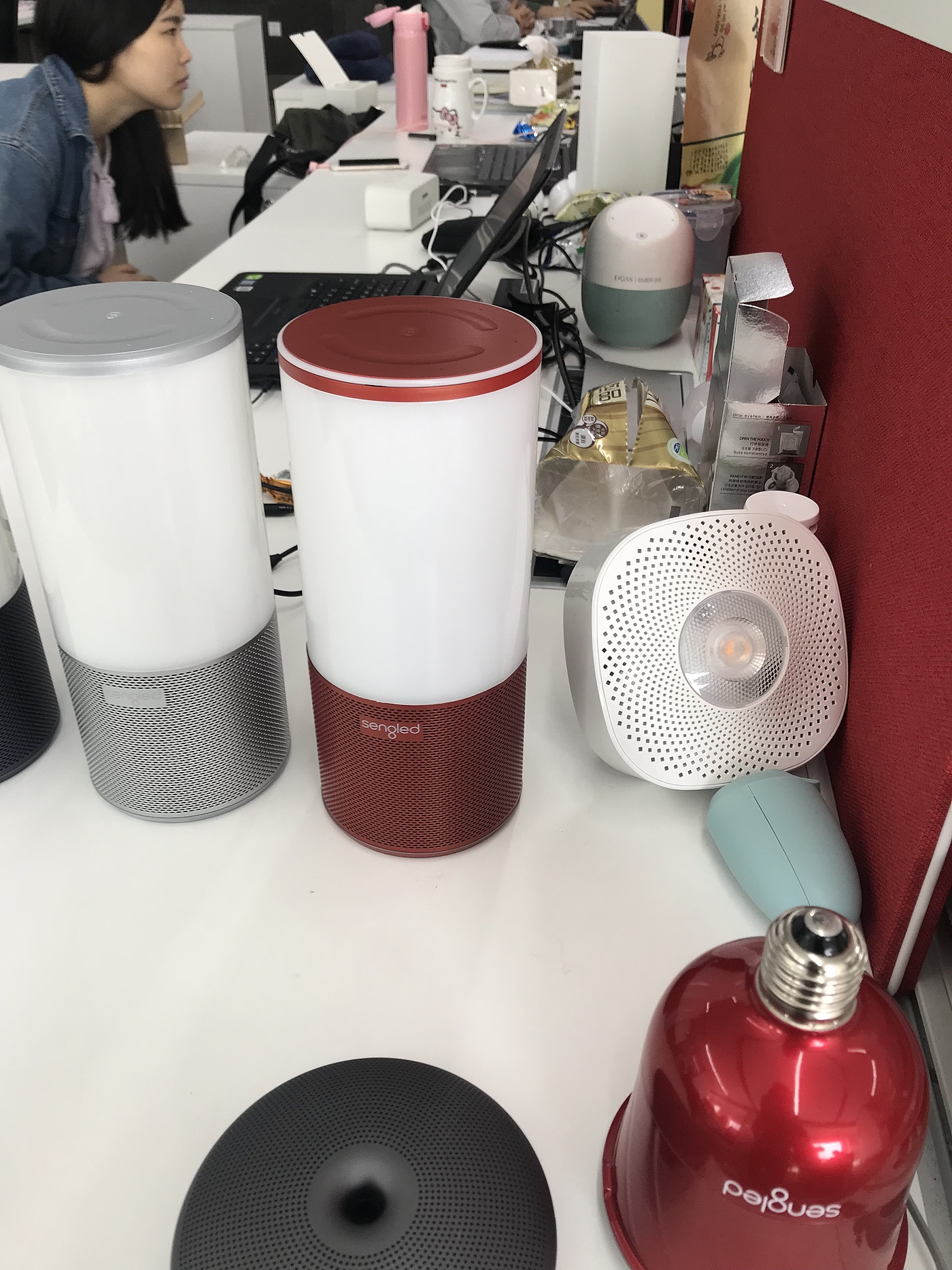 Intelligent speaker lamp，DuerOS，Zhiguang Cup - Product cross-border Achievement Award (2020)，