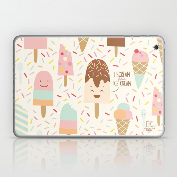 clothes，Bag，Ice cream pattern，Mobile phone shell，