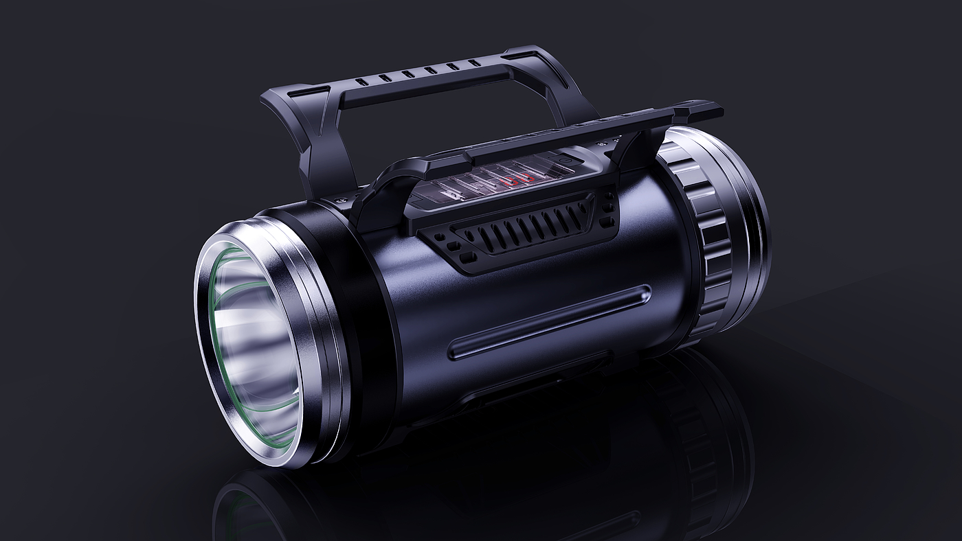 industrial design，Fishing lamp，Flashlight，Appearance design，