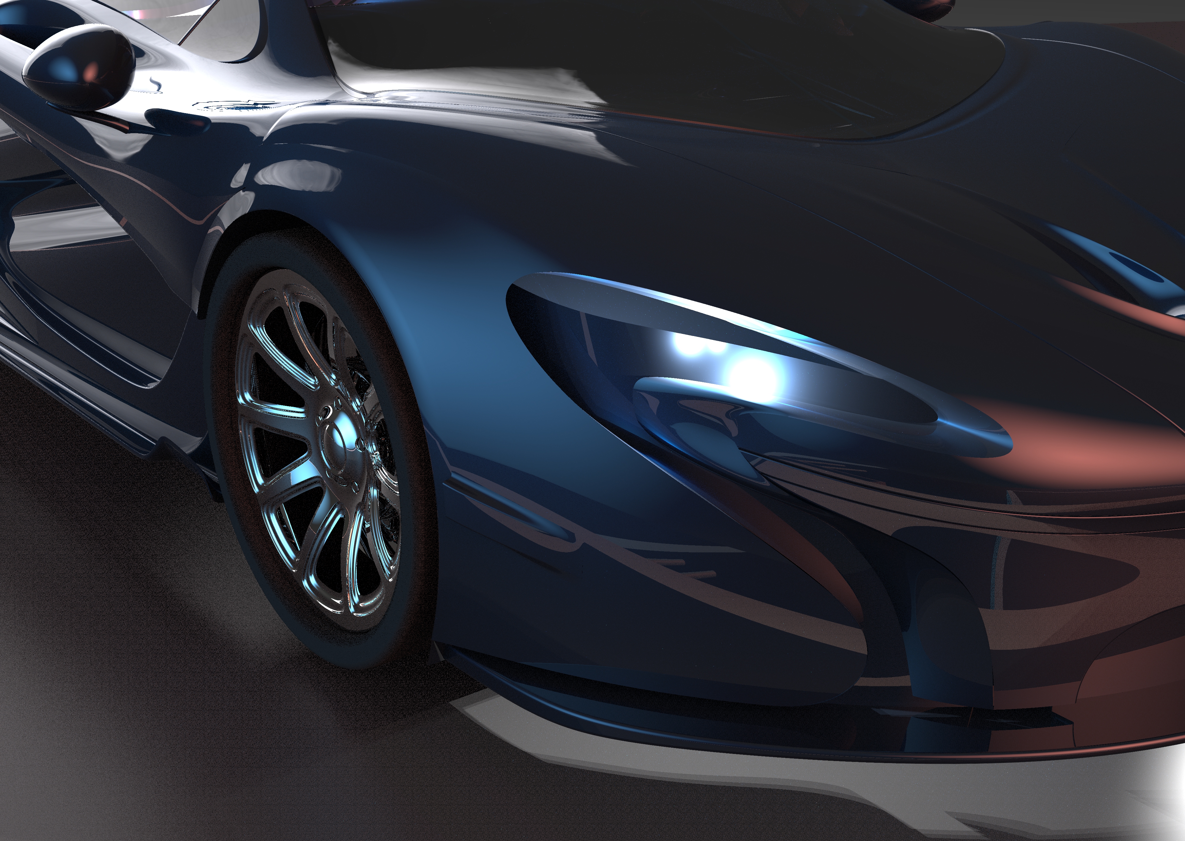 Karen modeling and rendering exercises，